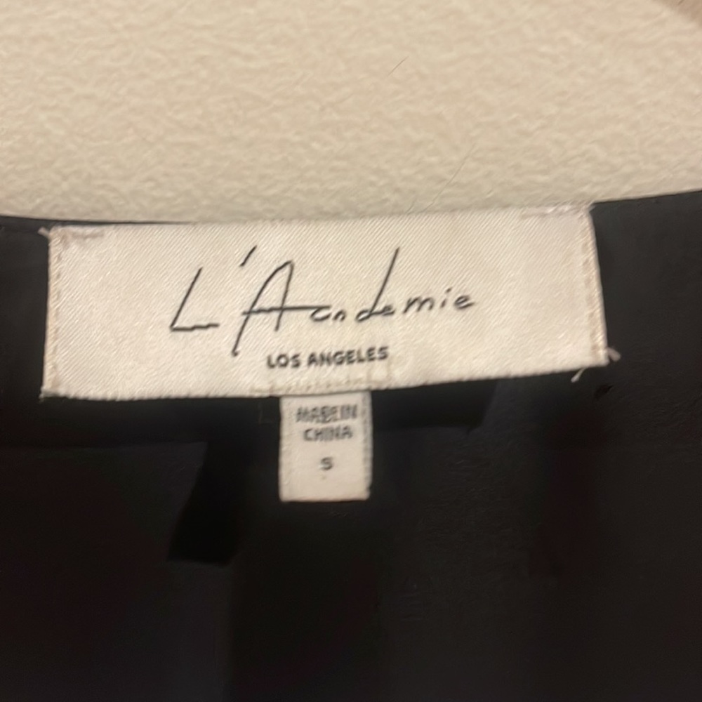 L'Academie The Military Blouse Black small - Picture 8 of 10